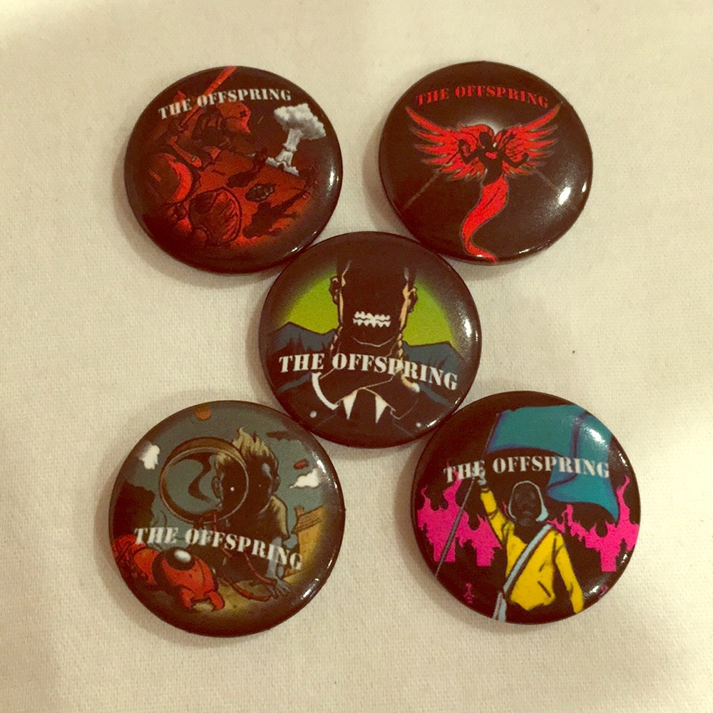 The Offspring Button Pins